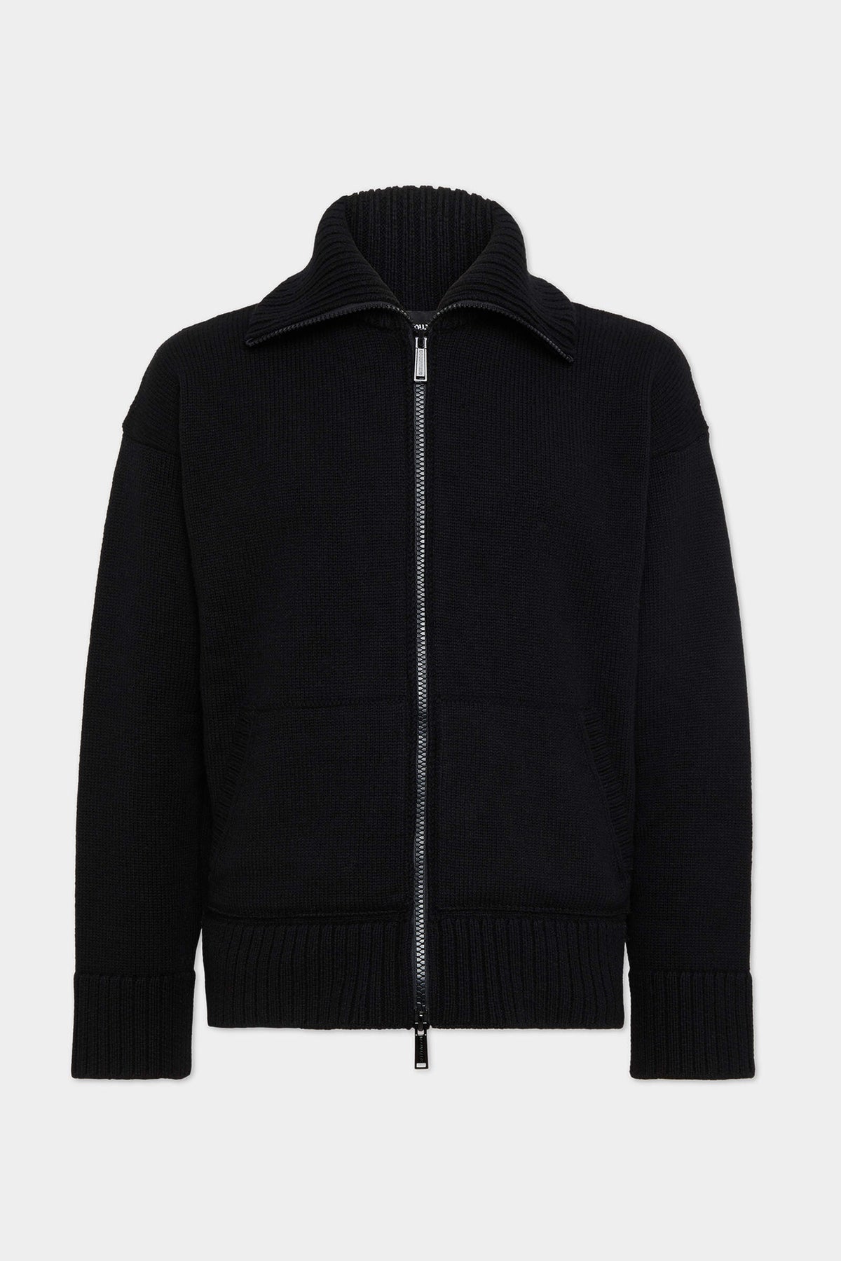 Fake Stitch D2 Zipped Cardigan
