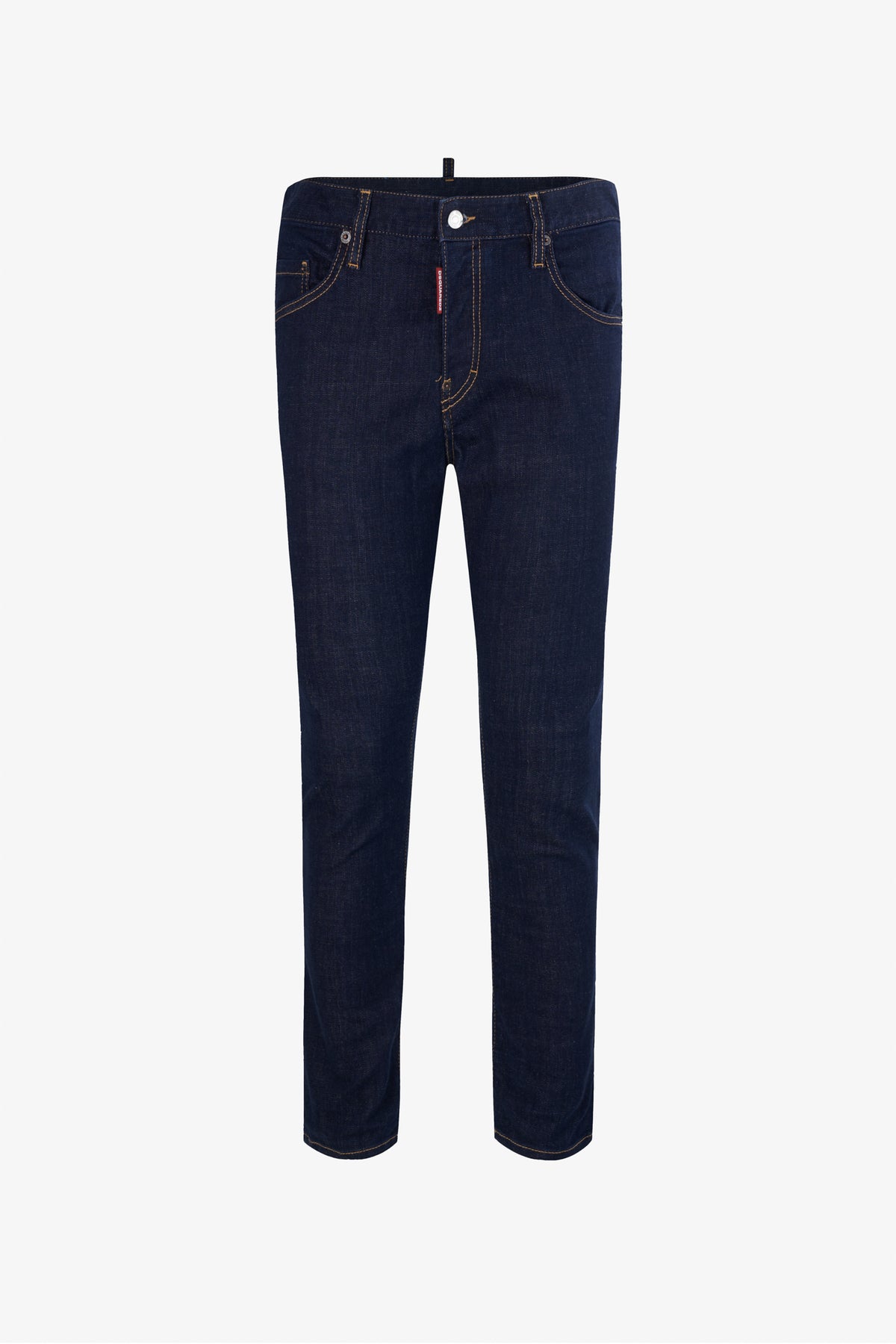 DARK RINCE WASH SKATER JEANS