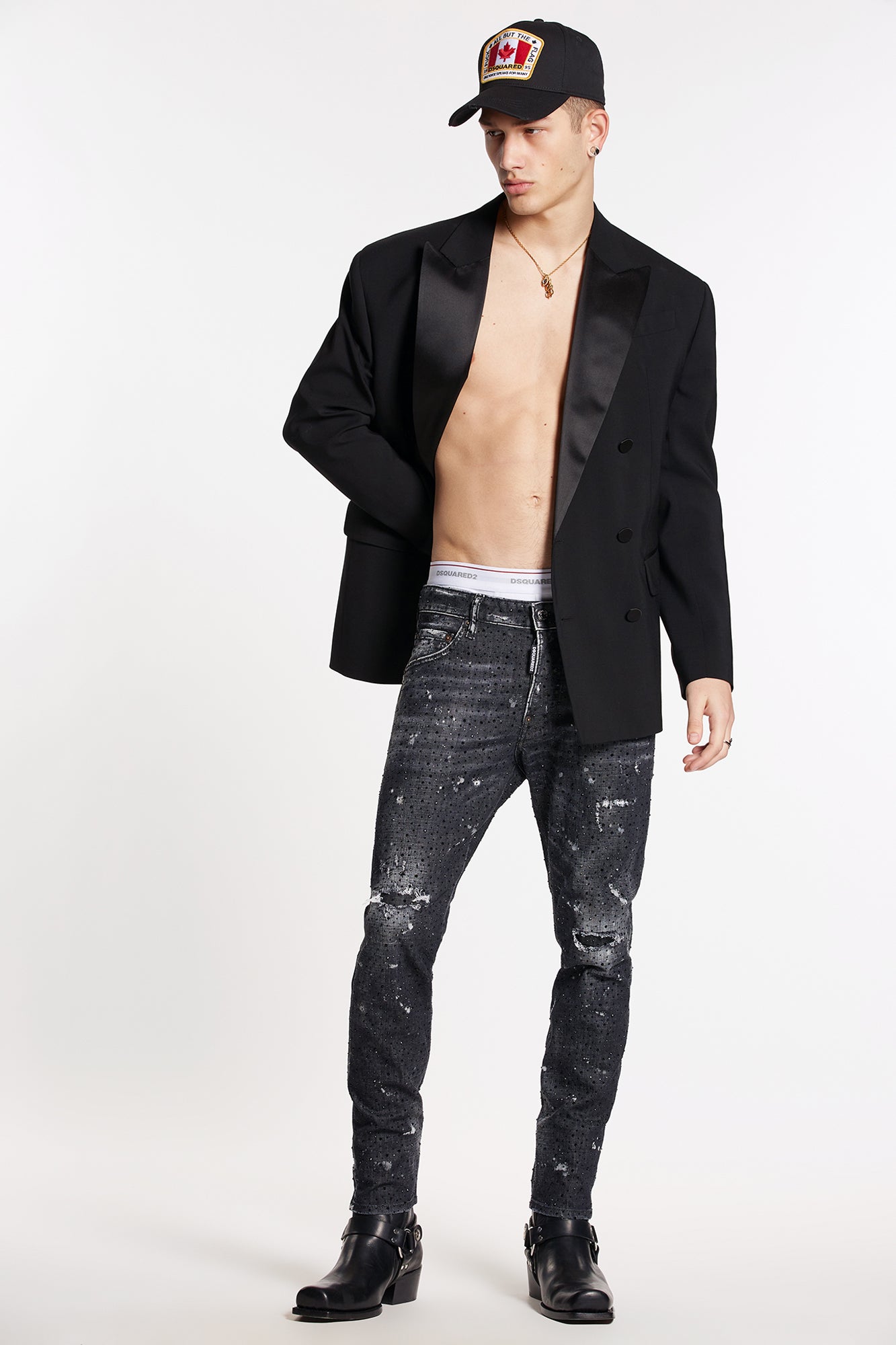 BLACK GALAXY WASH SKATER JEANS – YC Group|Luxury Fashion