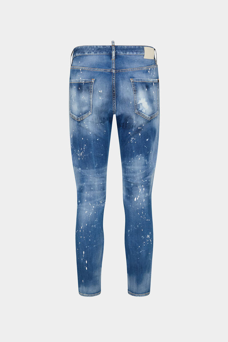 MEDIUM ICED SPOTS WASH COOL GUY JEANS