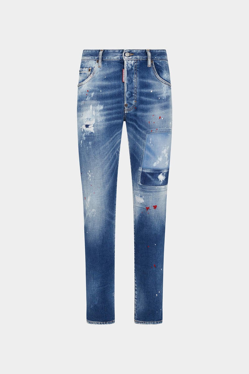MEDIUM WORN OUT BOOTY WASH SKATER JEANS