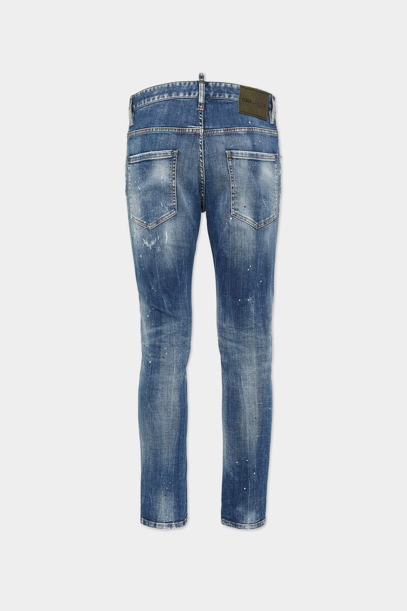 MEDIUM CORDUROY PATCHES WASH SKATER JEANS