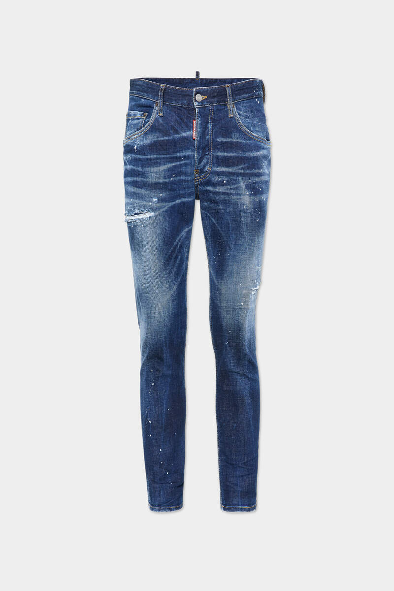 DARK EASY WASH SKATER JEANS