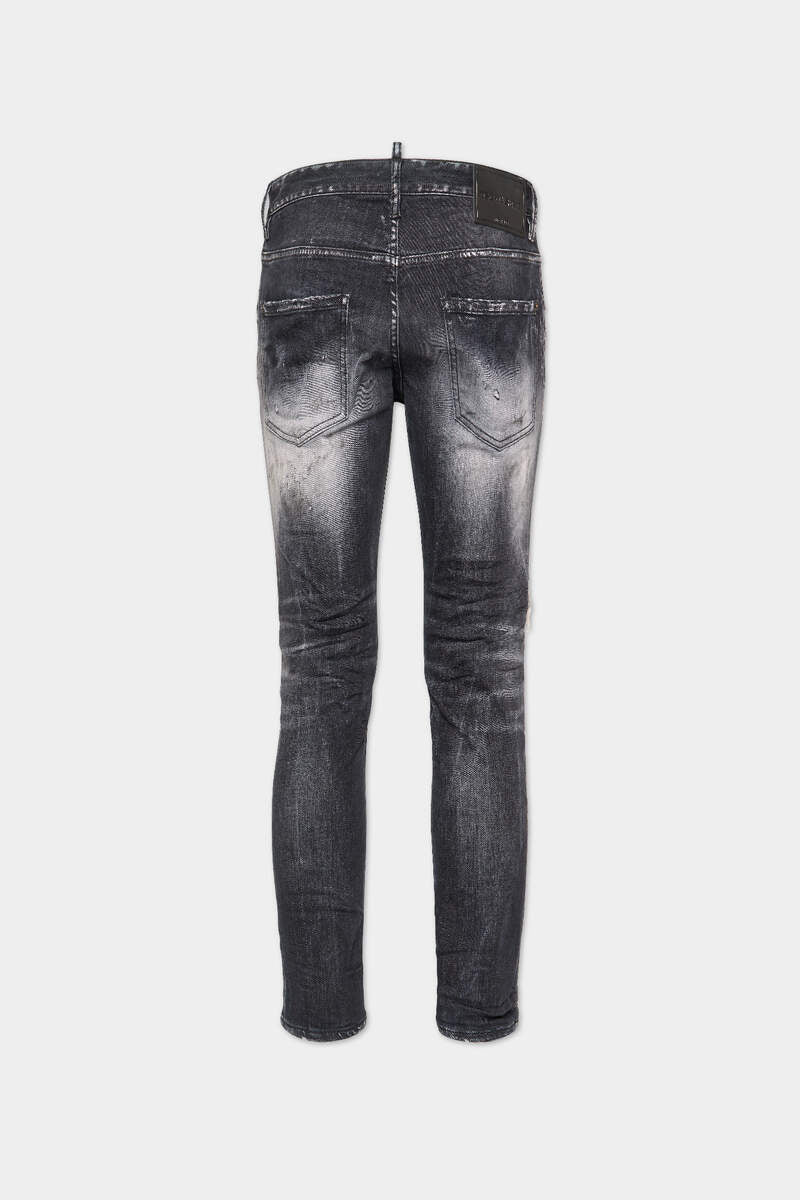 BLACK JET SET WASH SKATER JEANS