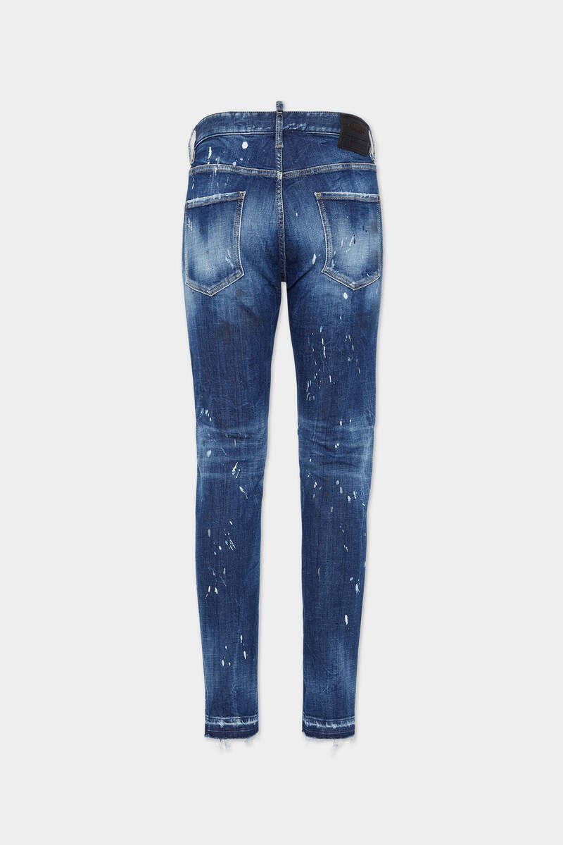 MEDIUM RIPPED WASH COOL GUY JEANS