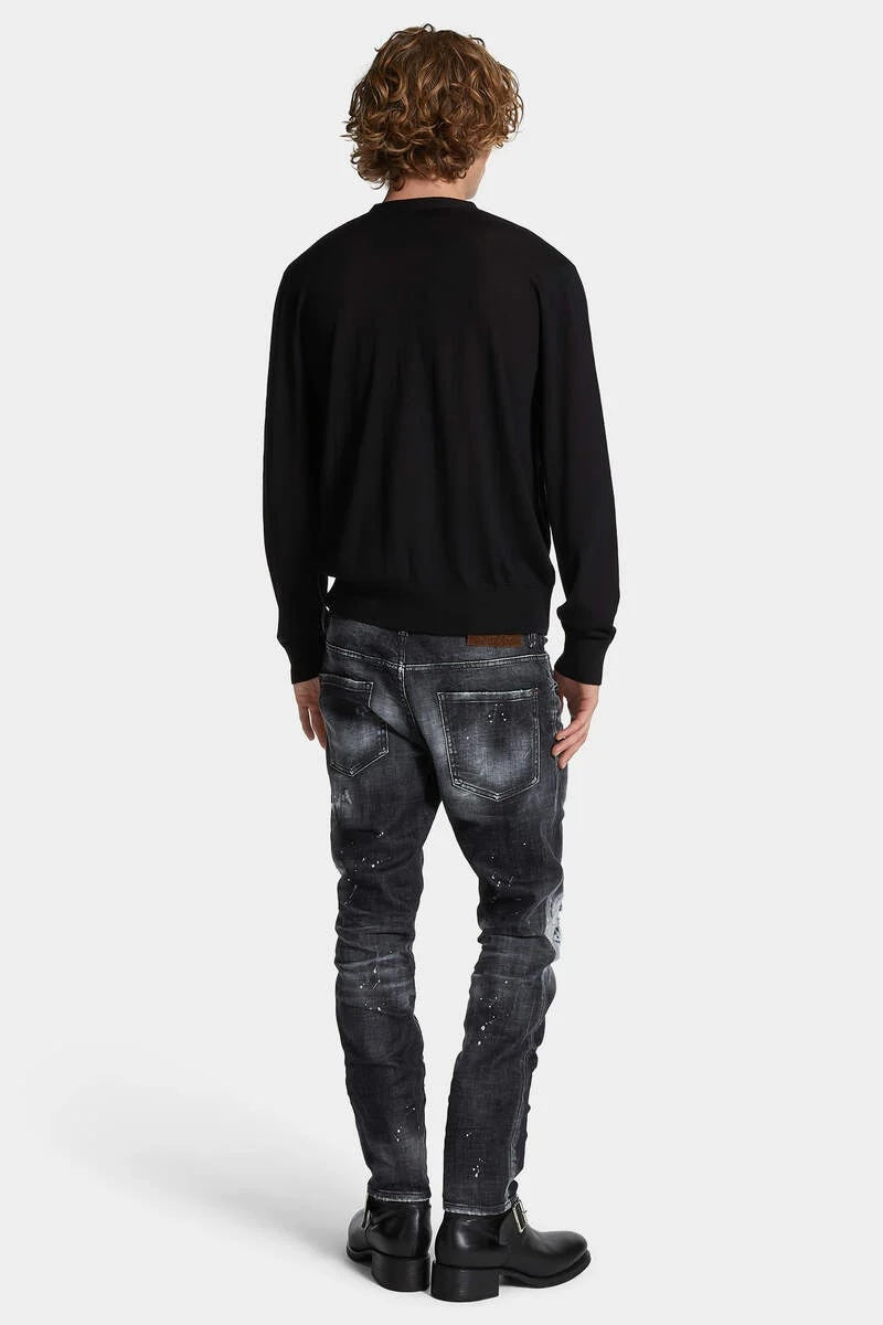 BLACK ROCKY MOUNTAINS WASH SKATER JEANS