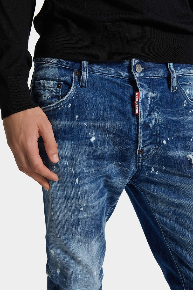 MEDIUM FILO BLU WASH SKATER JEANS