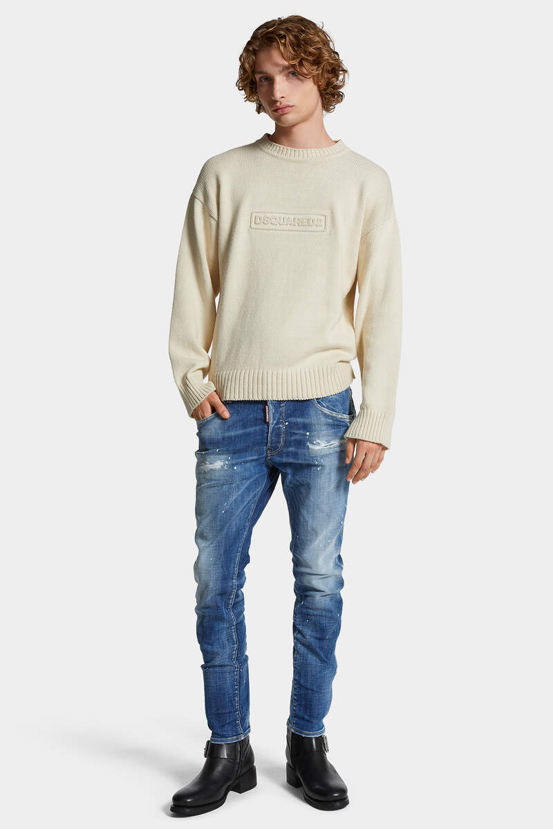 LIGHT HERITAGE WASH SKATER JEANS