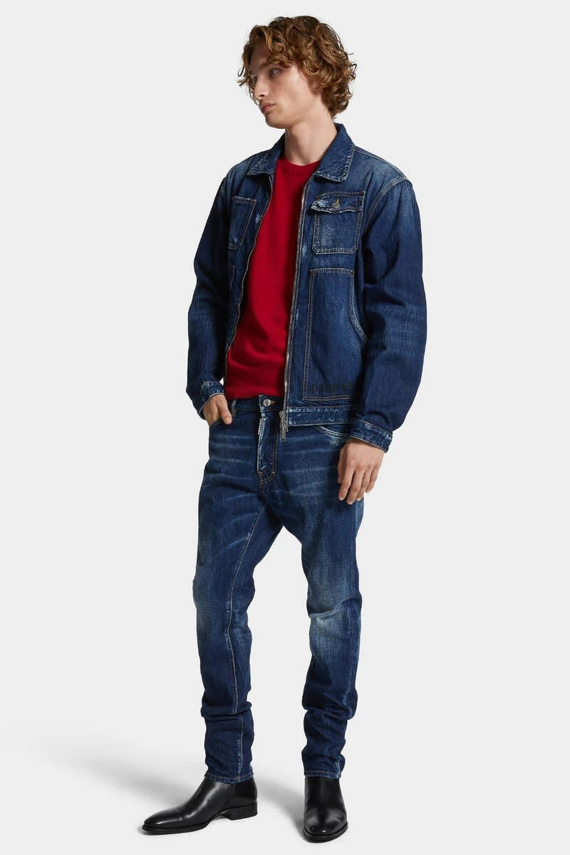 DARK SEMPLICE COOL GUY JEANS