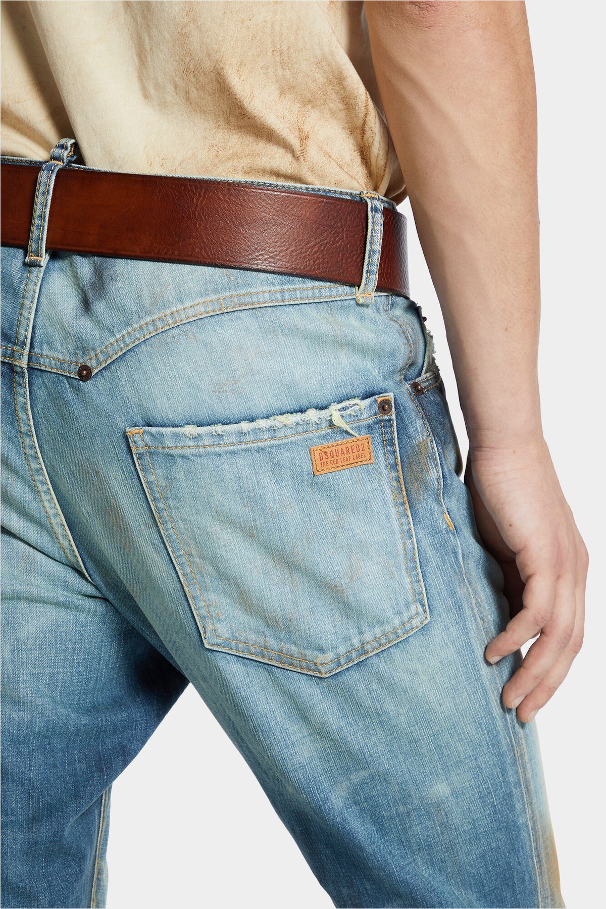 Medium Rusty Wash Cool Guy Jeans