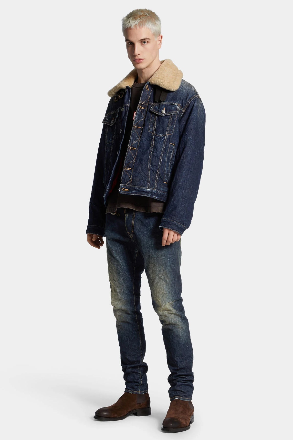 Dark Dust Wash Cool Guy Jeans