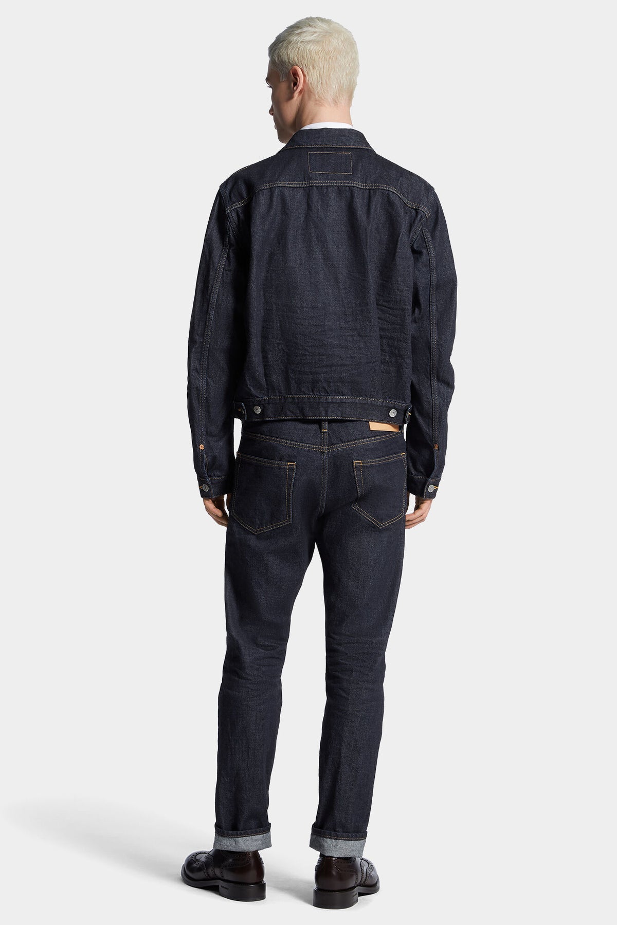 Dark Scratch Wash Cool Guy Jeans