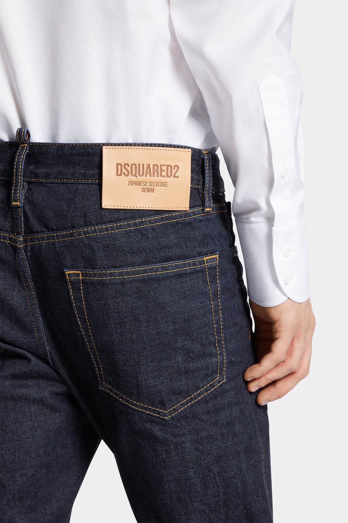 Dark Scratch Wash Cool Guy Jeans