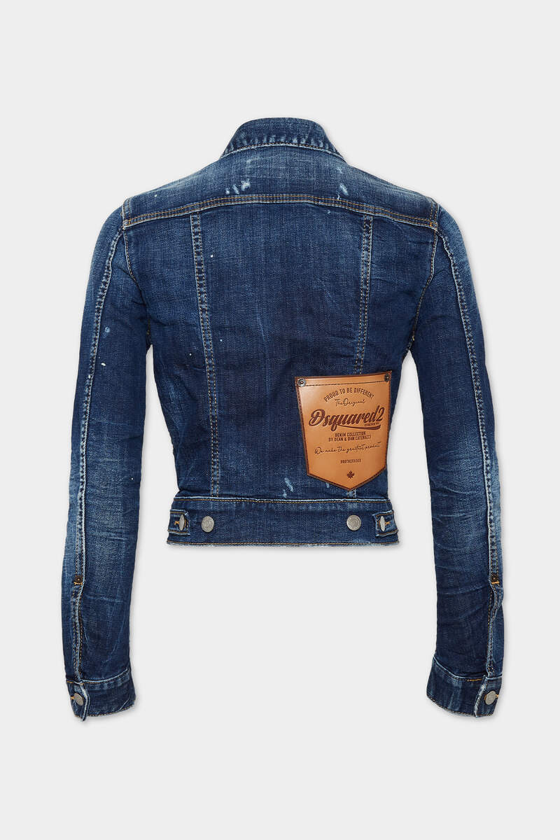 DARK PERFECT CLEAN WASH CLASSIC JEAN JACKET