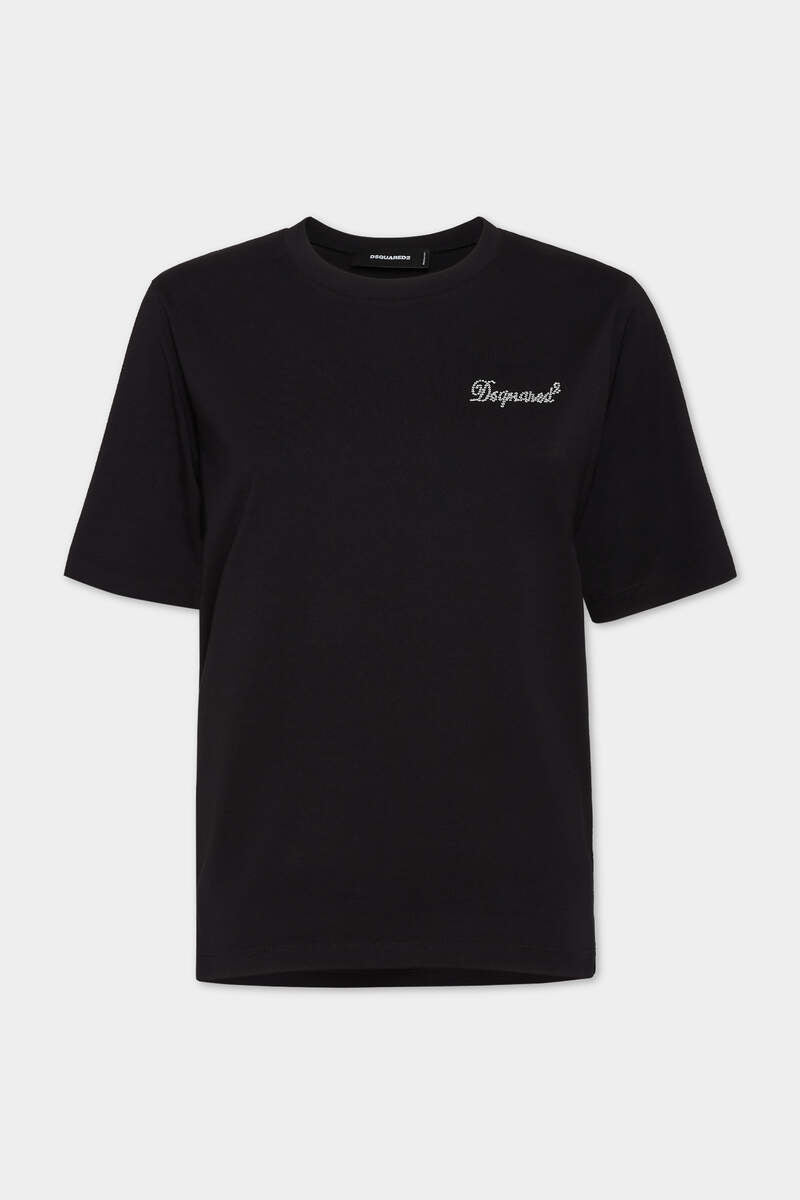 EASY FIT CRYSTAL LOGO T-SHIRT