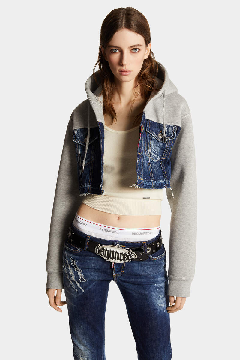 CROPPED COOL FIT HOODIE JACKET