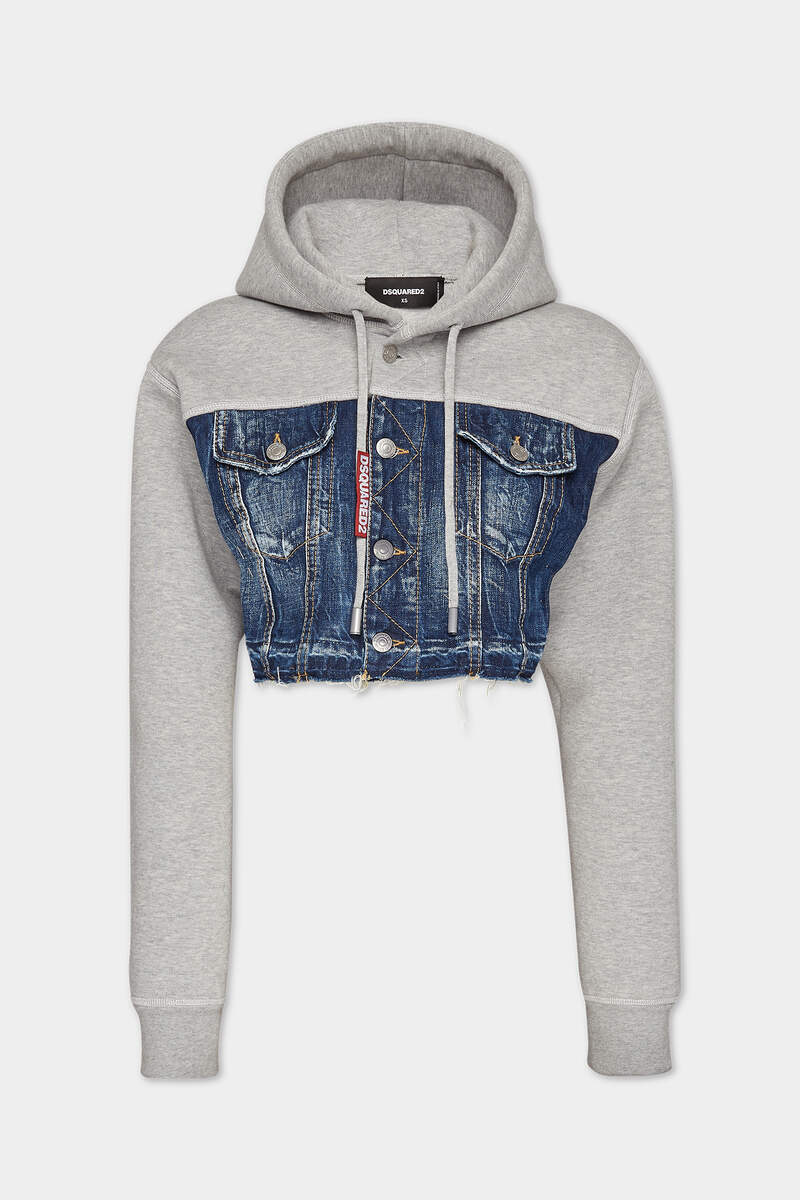 CROPPED COOL FIT HOODIE JACKET