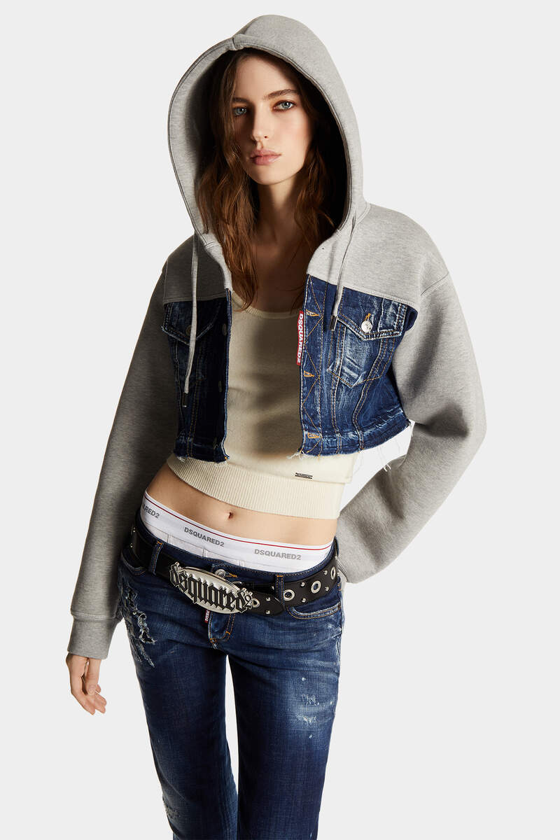 CROPPED COOL FIT HOODIE JACKET