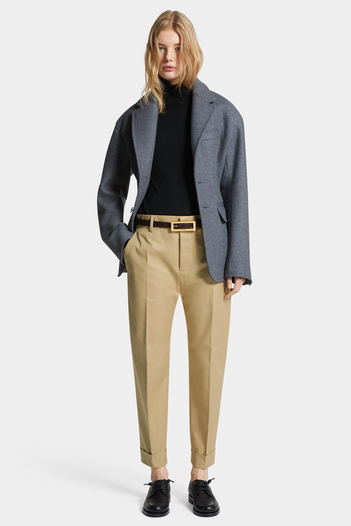 Man Slim Cotton Pant