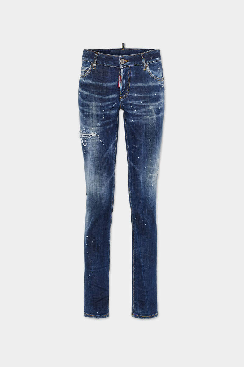 DARK EASY WASH JENNIFER JEANS