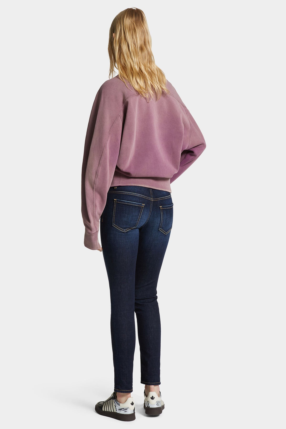 Dark Wash Medium Waist Jennifer Jeans