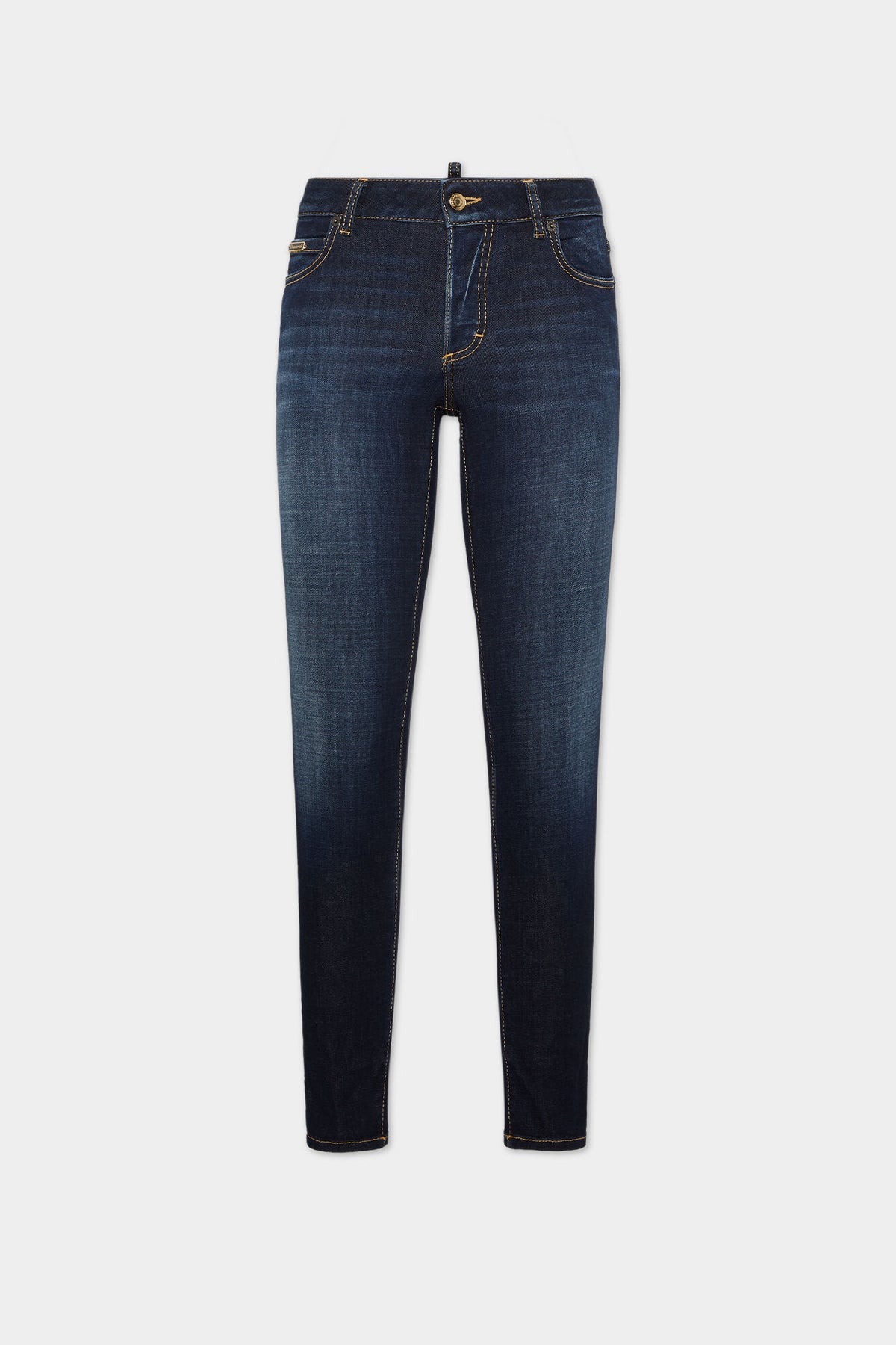 Dark Wash Medium Waist Jennifer Jeans