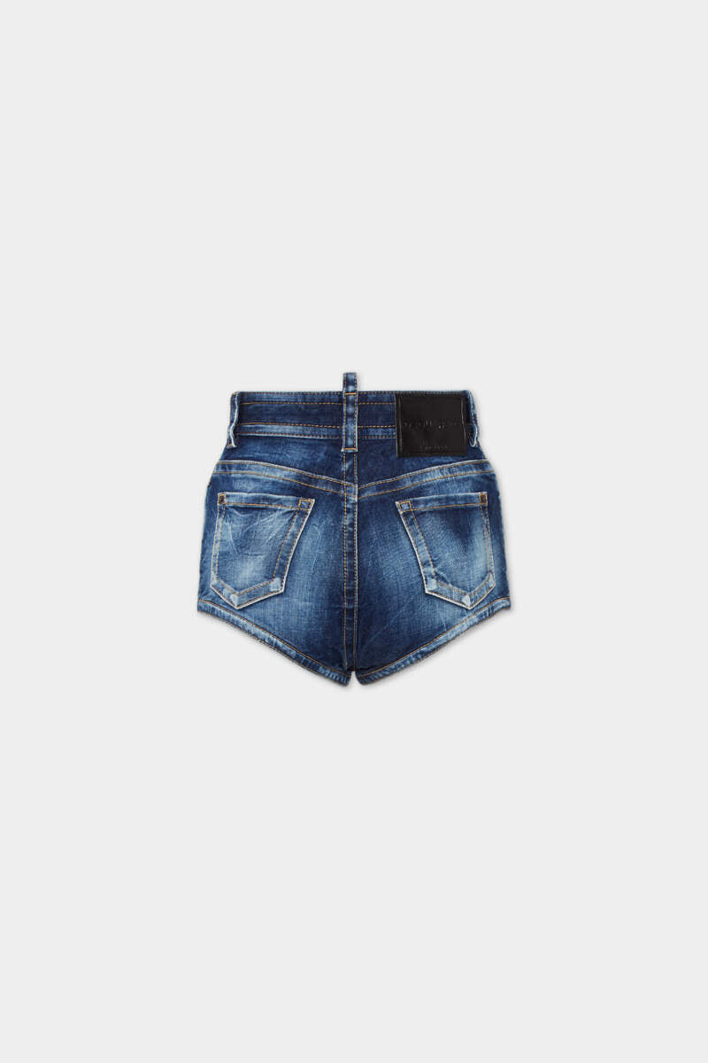 MEDIUM WASH HOT PANT