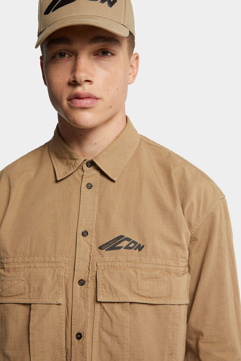 ICON NEW GENERATION RIPSTOP CROPPED SHIRT