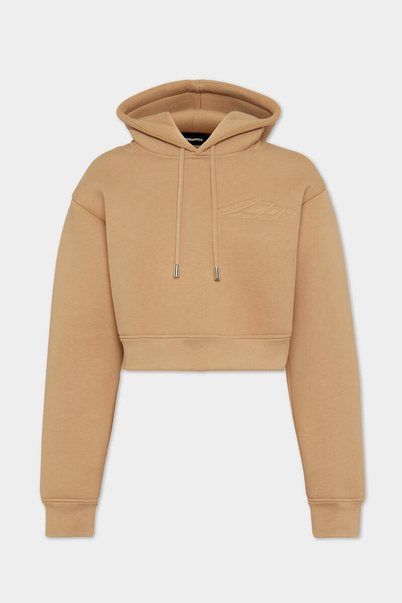 ICON NEW GENERATION DOUBLE FLEECE CROPPED HOODIE