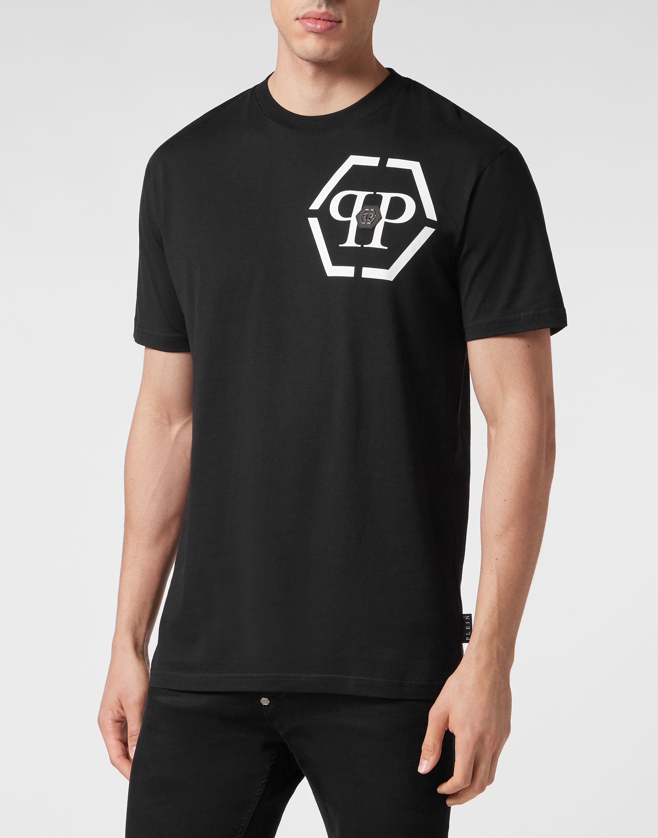 Tシャツ・カットソー Philipp Plein SADC MTK6842 PJY002N ROUND NECK T-shirt Philipp Plein SADC MTK6842 PJY002N ROUND NECK T-shirt