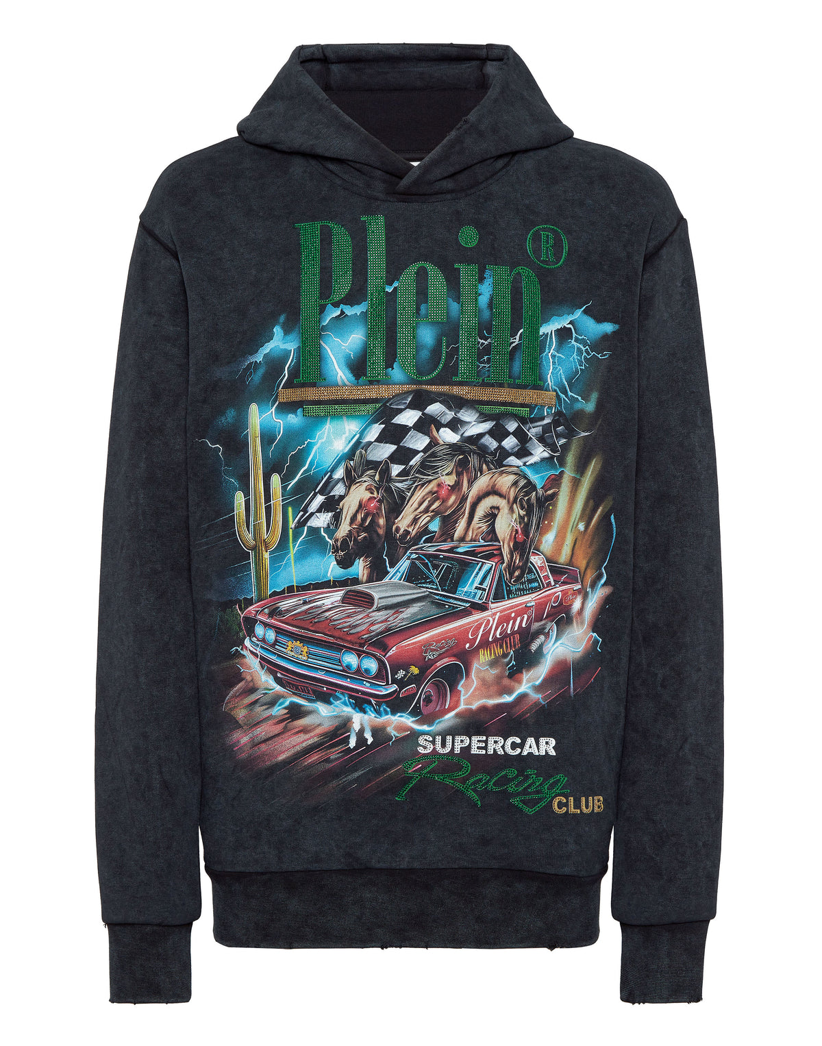 Hoodie Sweatshirt LS Racing Club