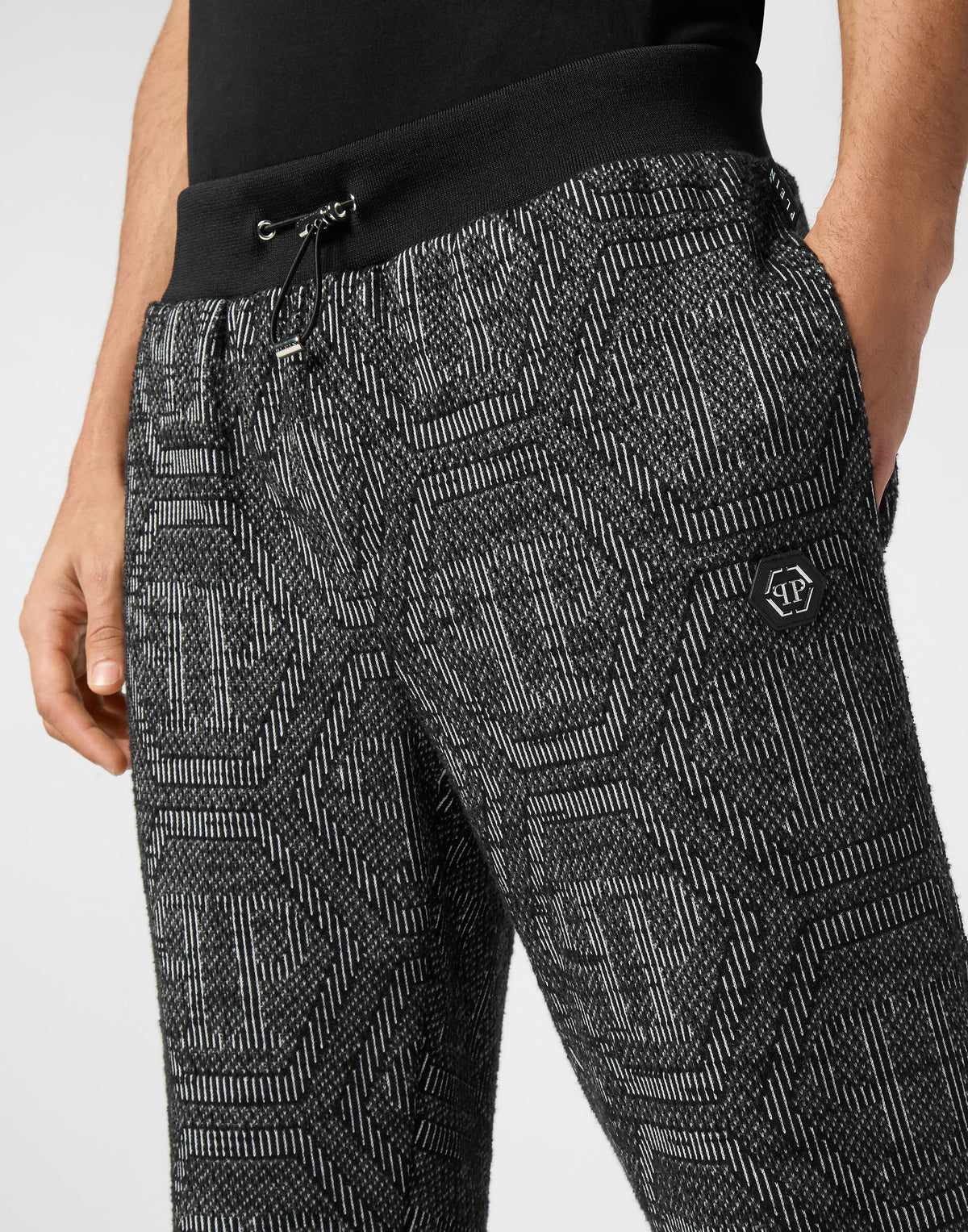 Jacquard Jogging Pants Monogram