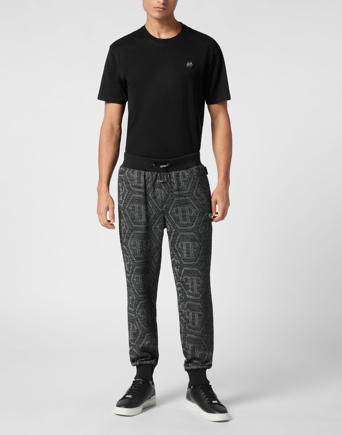 Jacquard Jogging Pants Monogram