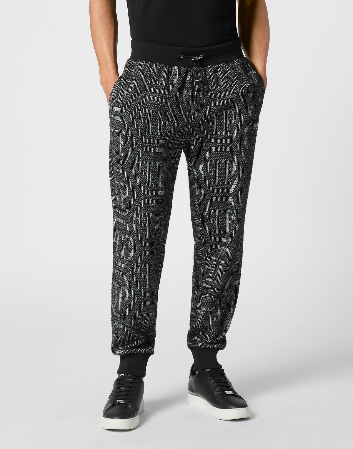 Jacquard Jogging Pants Monogram