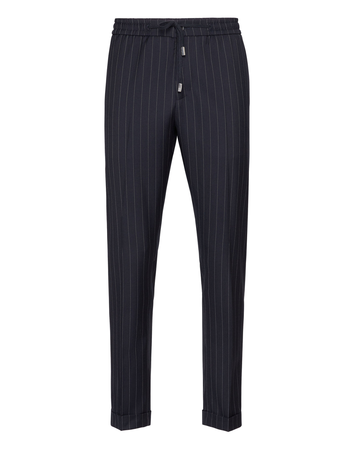 Wool Pinstripe Jogging Trousers