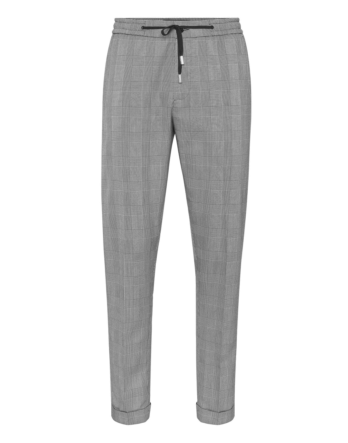 Checkered Jogging Trousers