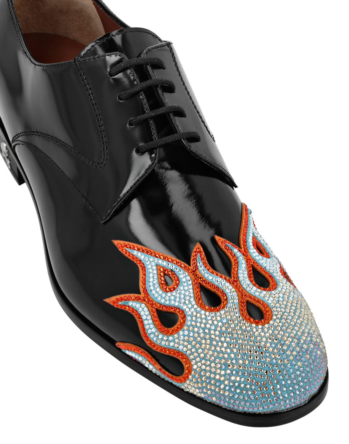 Lace Up Shoes Strass Flame-YC Group|Luxury Fashion