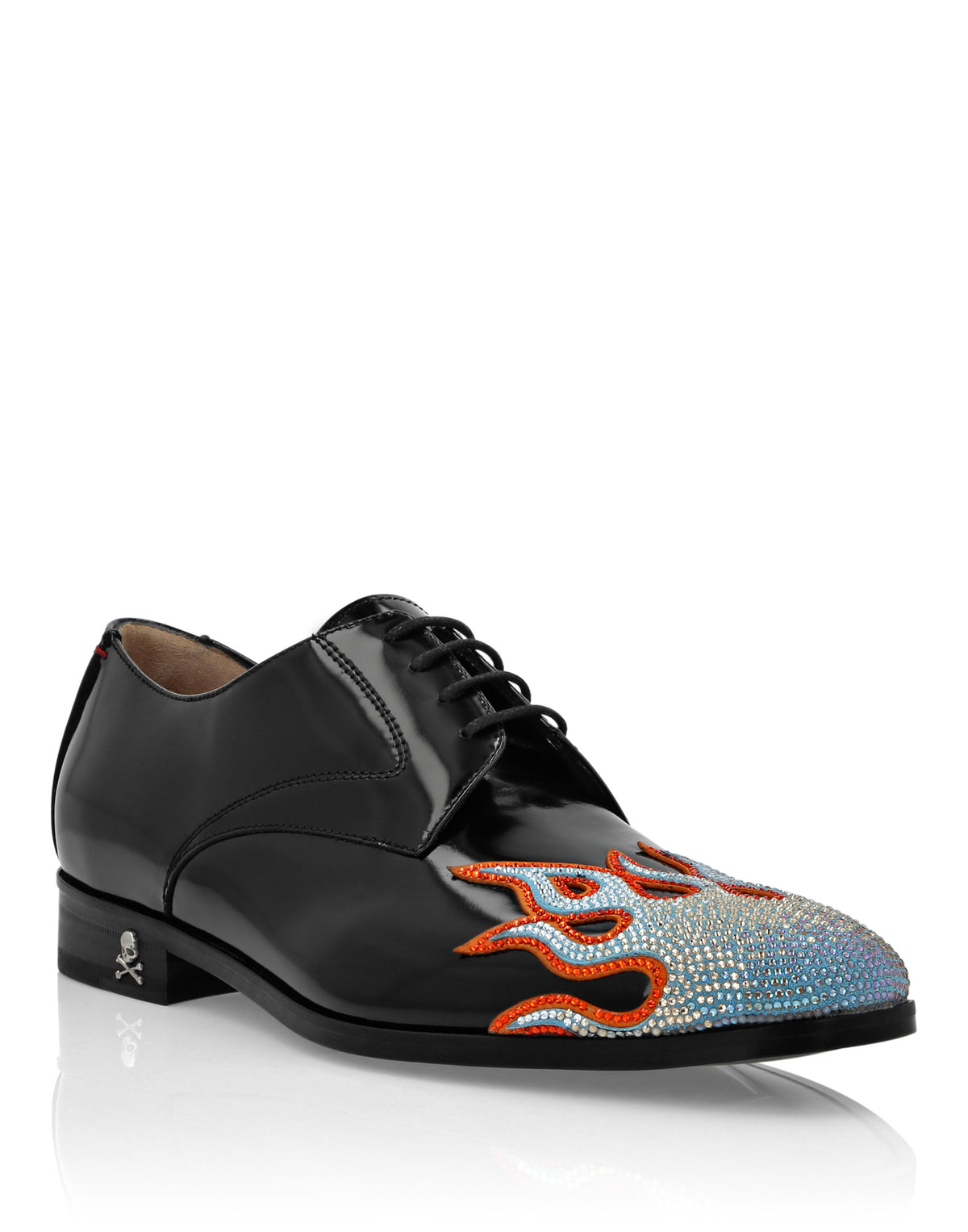 Lace Up Shoes Strass Flame-YC Group|Luxury Fashion