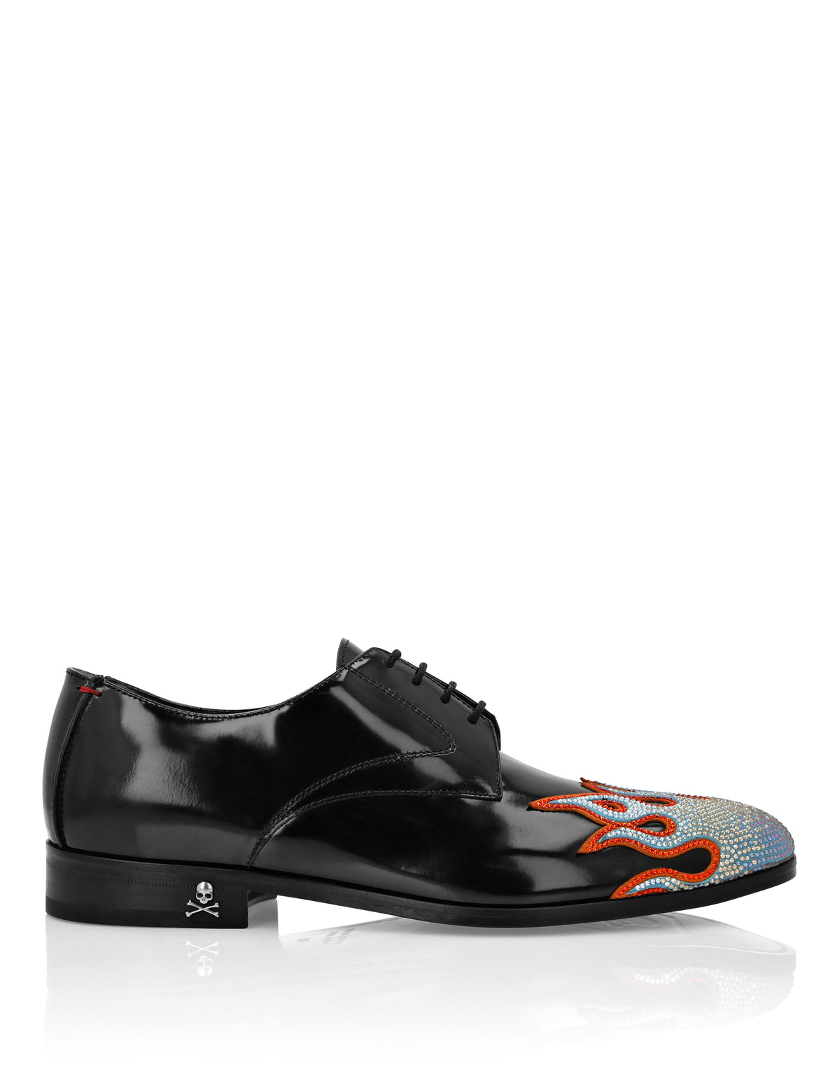 Lace Up Shoes Strass Flame-YC Group|Luxury Fashion