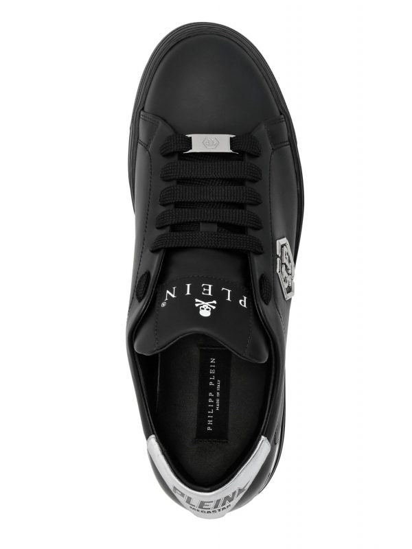 Nappa Leather Lo-Top Sneakers Hexagon