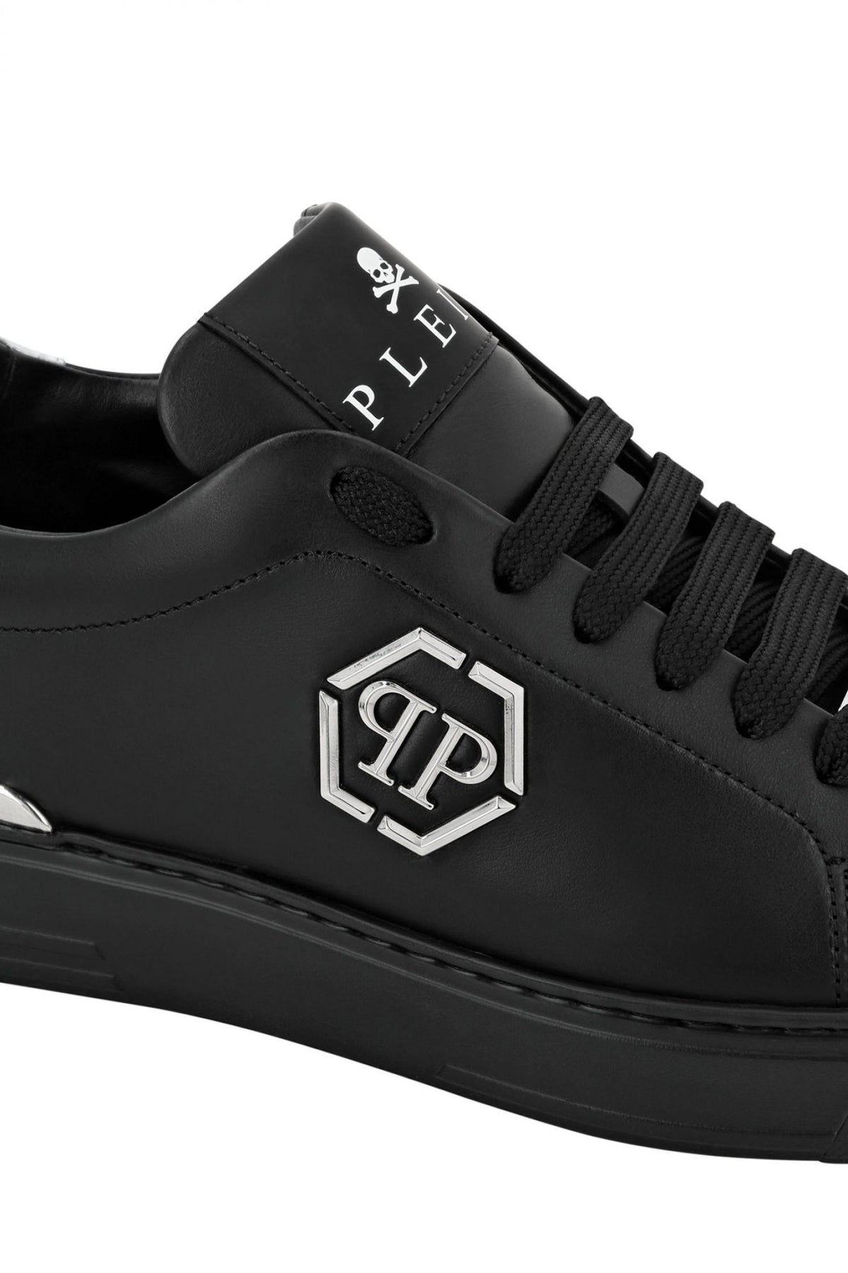 Nappa Leather Lo-Top Sneakers Hexagon